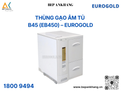 Thùng gạo âm tủ, ray âm giảm chấn B45 (EB450) – Eurogold - 300mm
